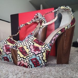 Jessica Simpson Wood Platforms